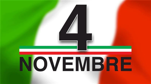 Commemorazione ricorrenza del IV novembre